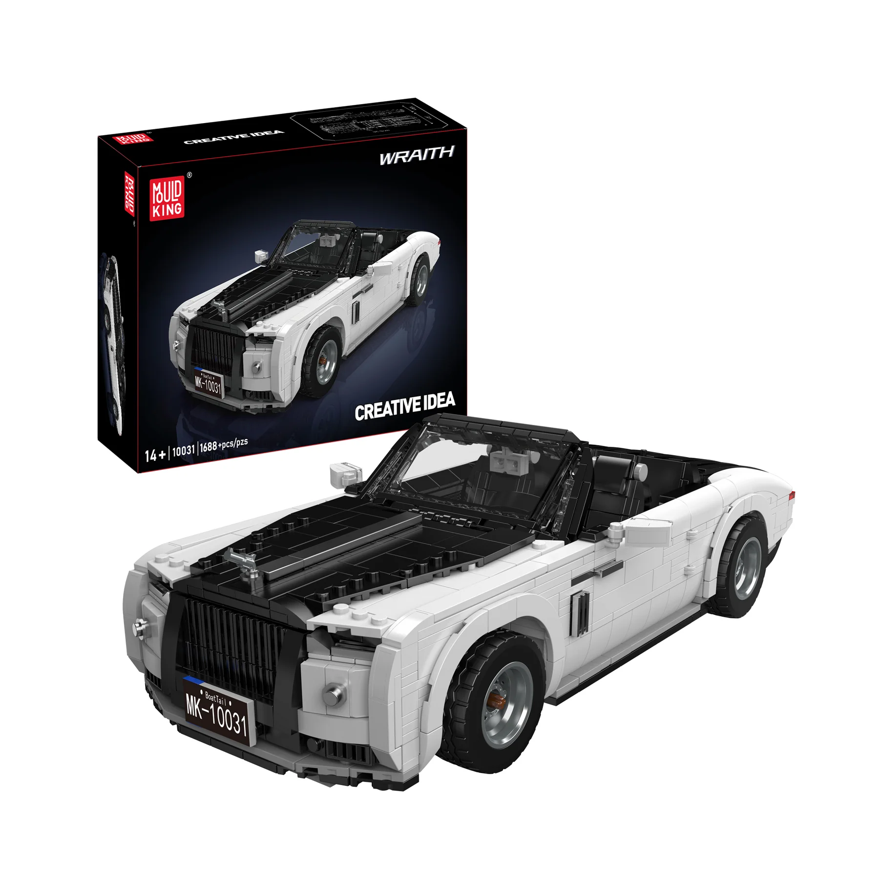 Mould King 10031 Wraith Luxus-Bausatz „British Droptop“ | 1,603 Teile