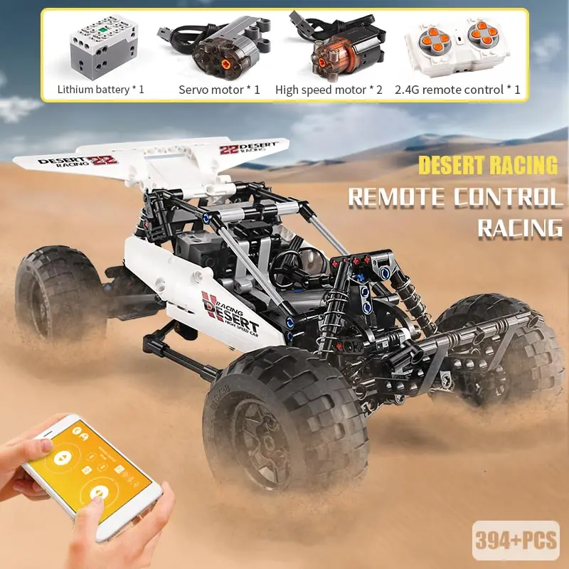 MOULD KING 18001 Desert Racing Buggy Ferngesteuerter Bausatz | 409 PCS – Bild 2