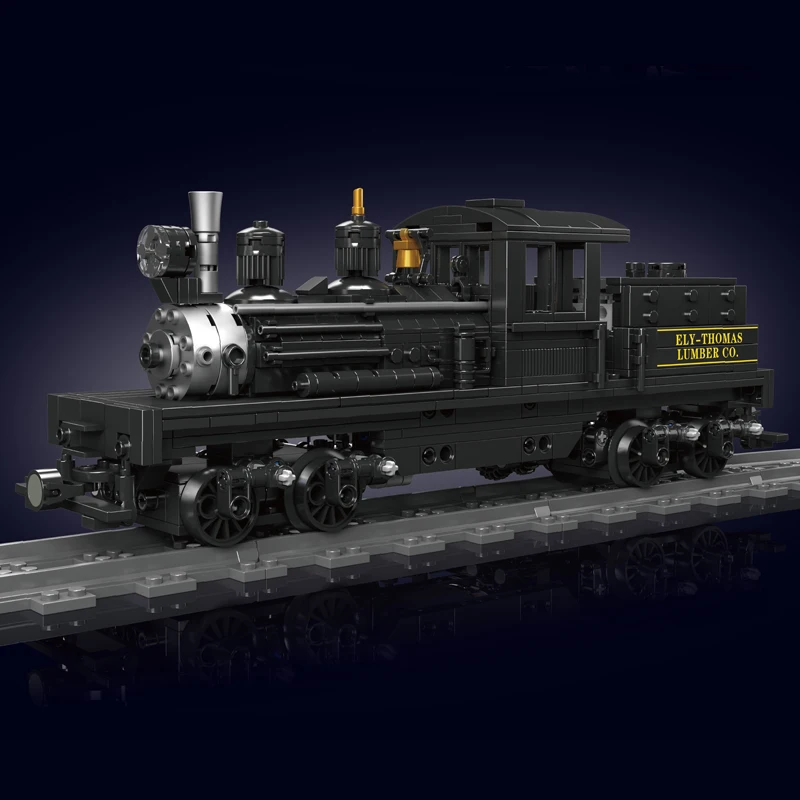 Mould King 12032 Shay-Typ Dampflokomotive Bausatz | 880 Teile – Bild 2