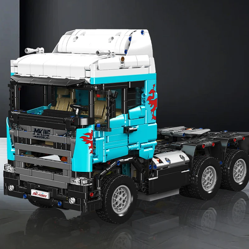 Mould King 13203 Scania Sattelschlepper Modellbausatz | 2,060 Teile – Bild 2