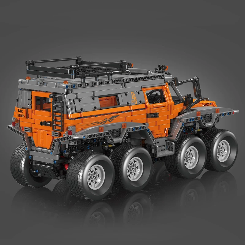 Mould King 13088S Avtoros Shama Ferngesteuerter 8WD Truck Bausatz | 3,062 Teile – Bild 2
