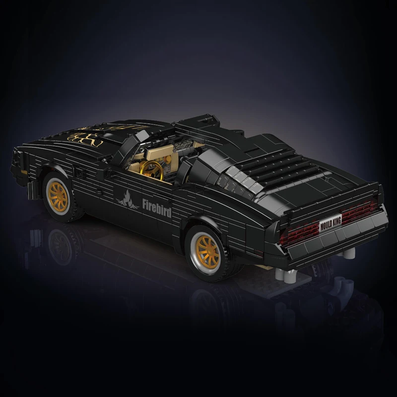 Mould King 10029 70er Jahre Cabrio Muscle Car Baukasten im Maßstab 1:16 | 1,557 Teile – Bild 2