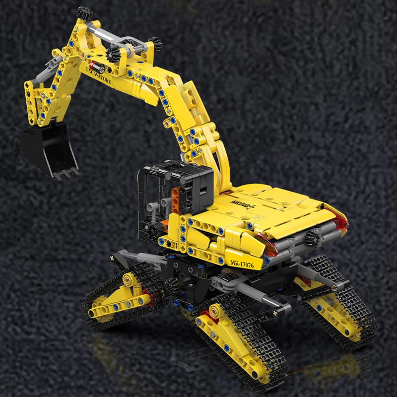 Mould King 17076 SFINX Future Excavator Baukasten | 840 Teile – Bild 2