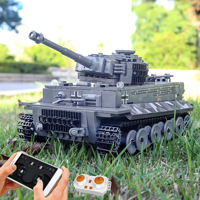 Mould King 20014S Tiger Heavy Tank Modellbausatz | 850 Teile – Bild 6