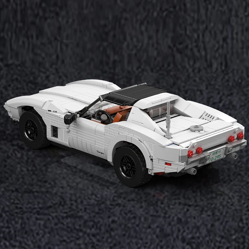 Mould King 10198 Corvette C3 Automodellbausatz | 1,347 Teile – Bild 2