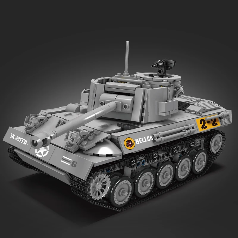 Mould King 20032 M16 Hellcat Panzerzerstörer Bausatz | 971 Teile – Bild 3