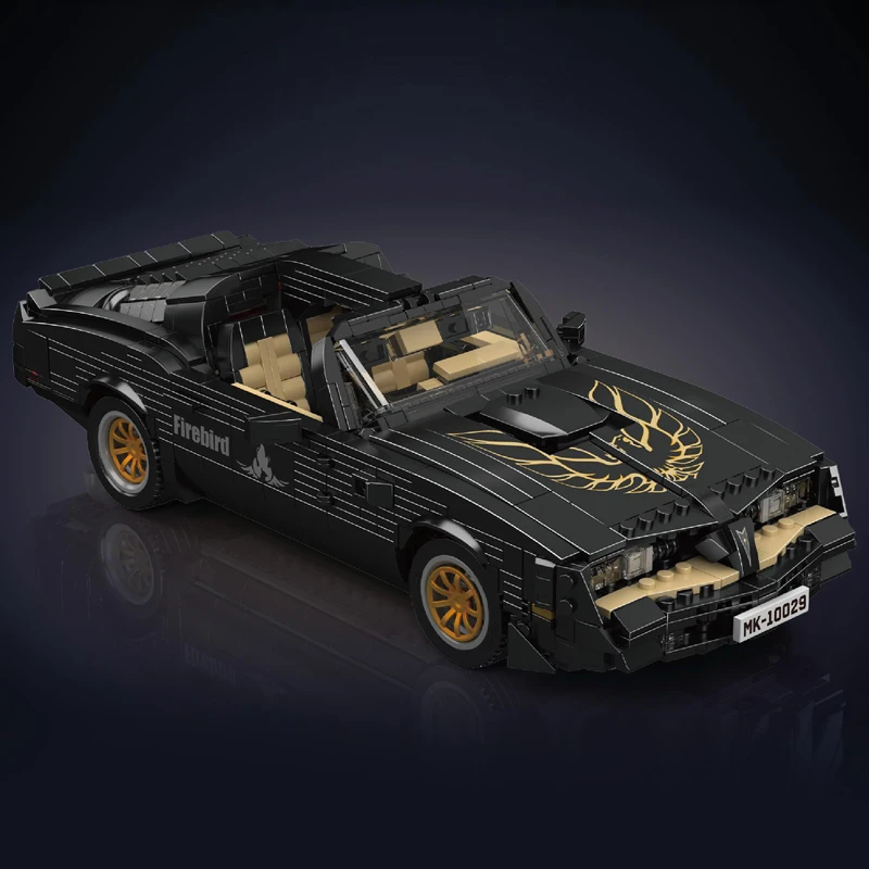 Mould King 10029 70er Jahre Cabrio Muscle Car Baukasten im Maßstab 1:16 | 1,557 Teile – Bild 3