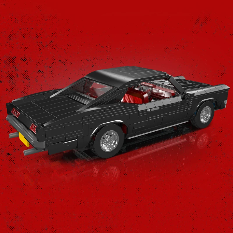 Mould King 10199 GTO Classic Muscle Car Modellbausatz | 1,563 Teile – Bild 2