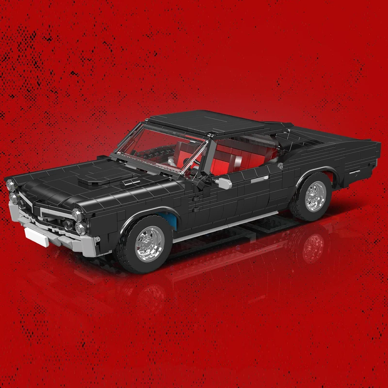 Mould King 10199 GTO Classic Muscle Car Modellbausatz | 1,563 Teile – Bild 3