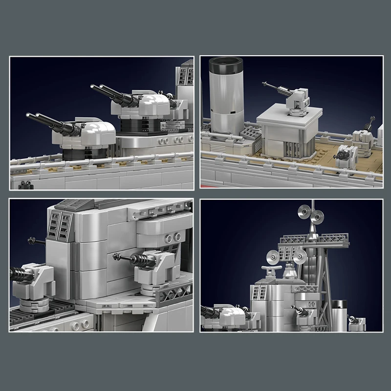 Mould King 10133 Battle-Class Destroyer Modellbausatz | 1,815 Teile – Bild 4