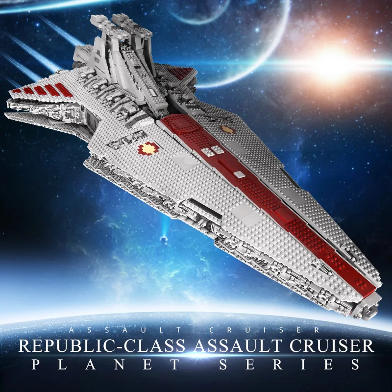 Mould King 21005 Venator Republic Attack Cruiser Bausatz | 5.374 Teile – Bild 4