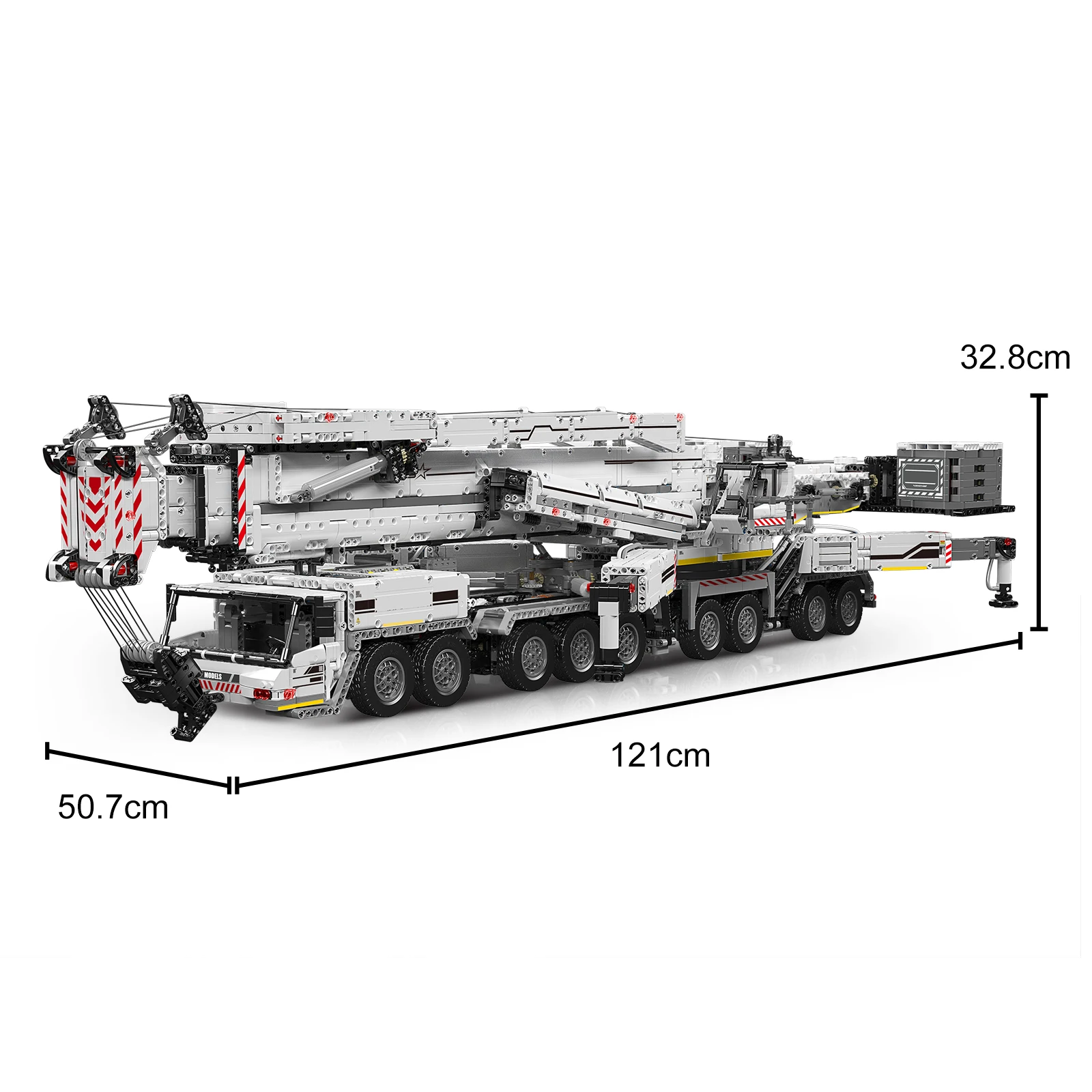 Mould King 17007 Ultimate Liebherr LTM 11200 Remote-Controlled Crane Kits | 8,506 pieces – Bild 5
