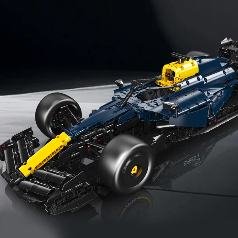 Mould King 13207 RB20 Rennwagen-Modellbausatz im Maßstab 1:8 | 1,810 Teile – Bild 3