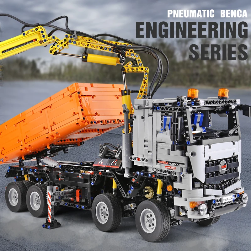 Mould King 19007 2-in-1 RC Bagger & Muldenkipper Bausatz | 2,970 Teile – Bild 2