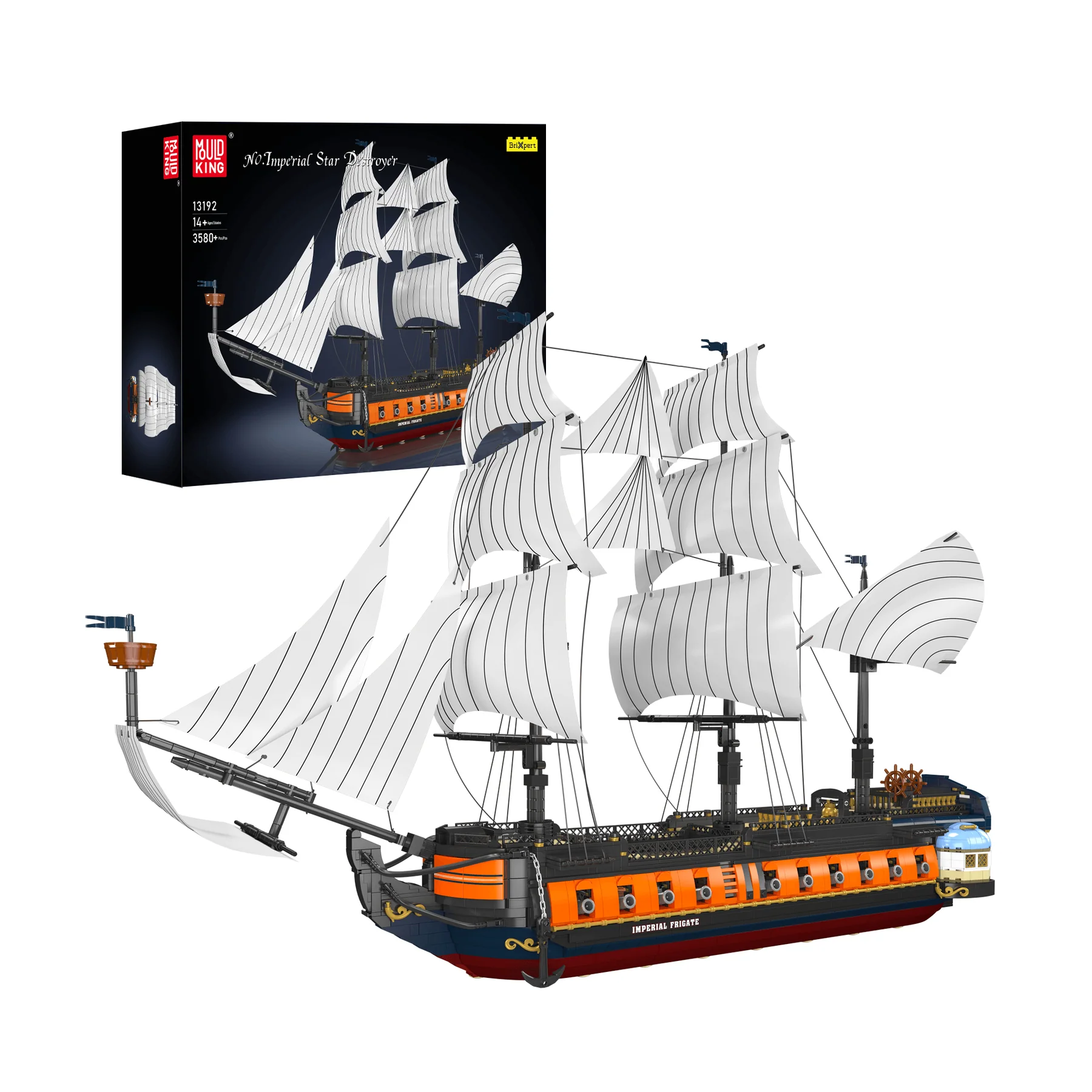Mould King 13192 Imperial Frigate Modellbausatz | 3,580 Teile
